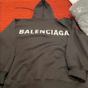 Balenciaga hoodie sweatshirt size small